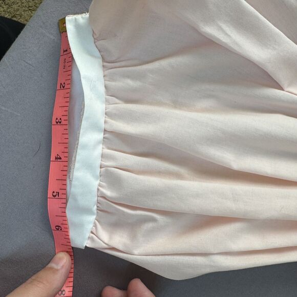 Vintage Daisy Kingdom Baby Girl Romper Bunny Embroidery Smocked Pink White 12M - Picture 11 of 11